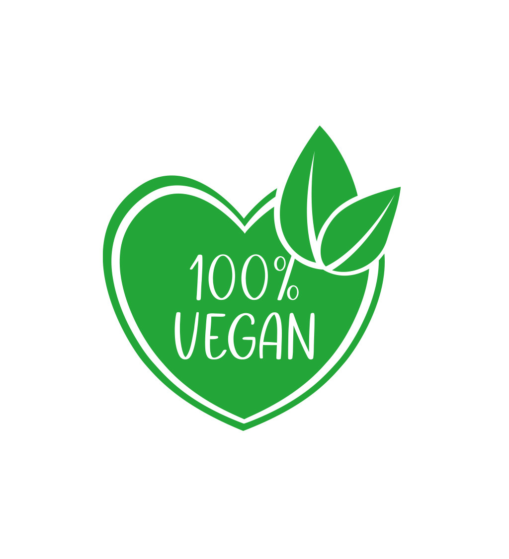 Pánske tričko biele - 100% vegan