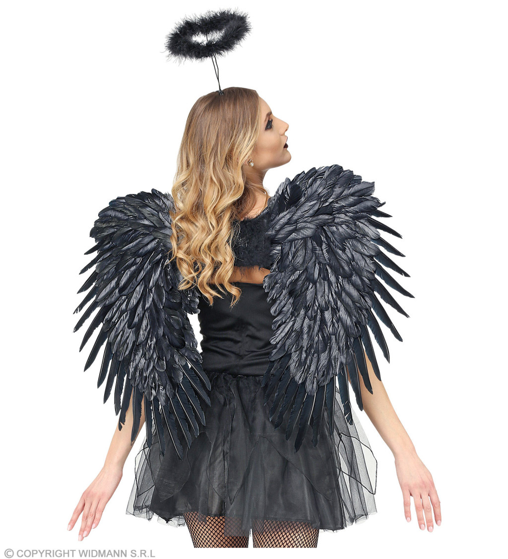 Anjelské krídla, čierne
