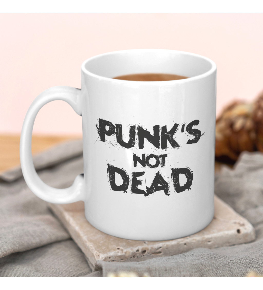 Hrnček Punks not dead