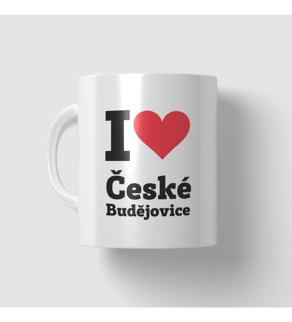 Hrnček I love České Budějovice