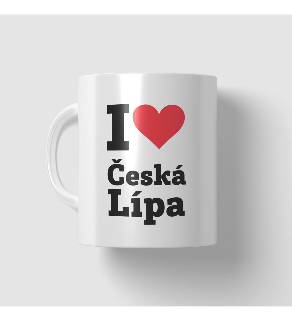 Hrnček I love Česká Lípa