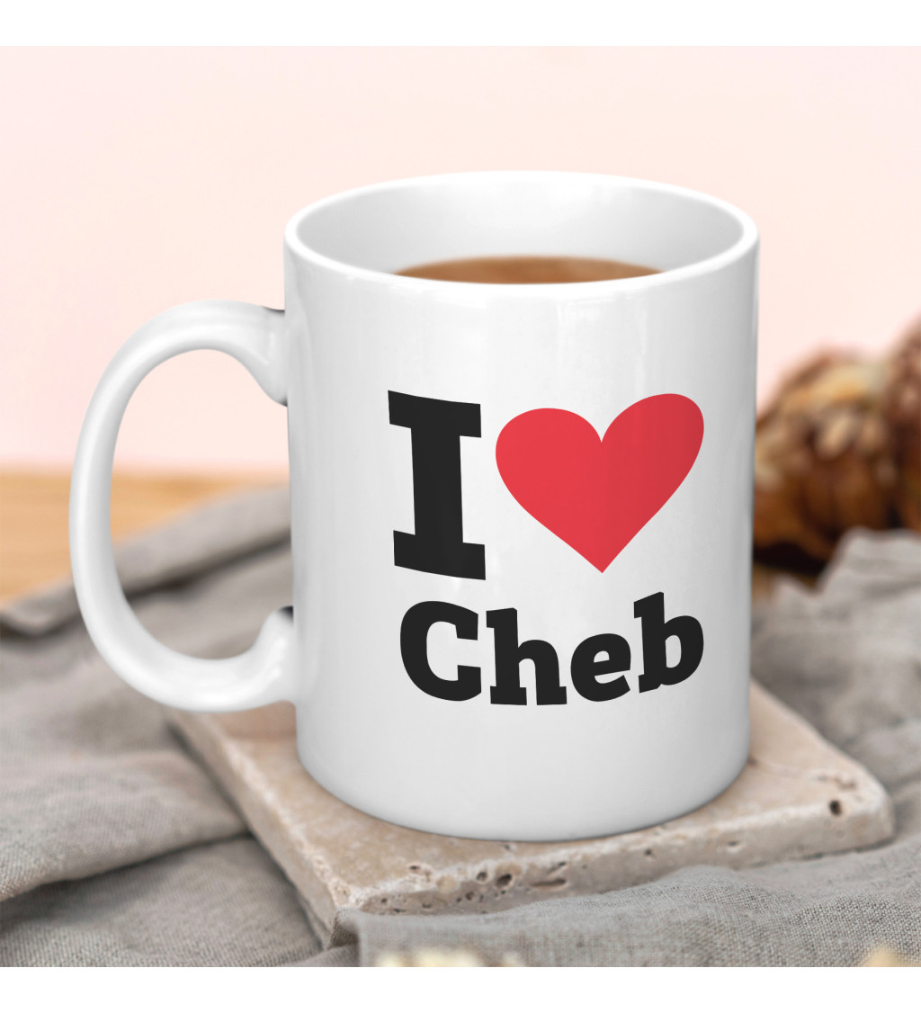 Hrnček I love Cheb