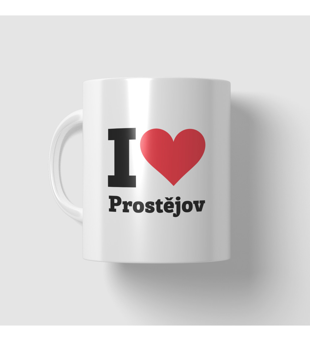 Hrnček I love Prostějov