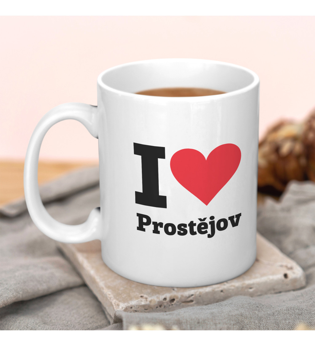 Hrnček I love Prostějov