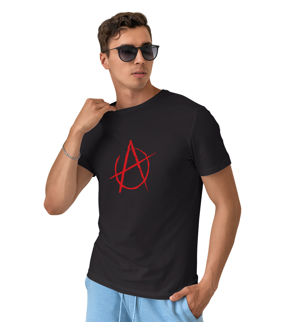 Pánske tričko čierne - Anarchy 2