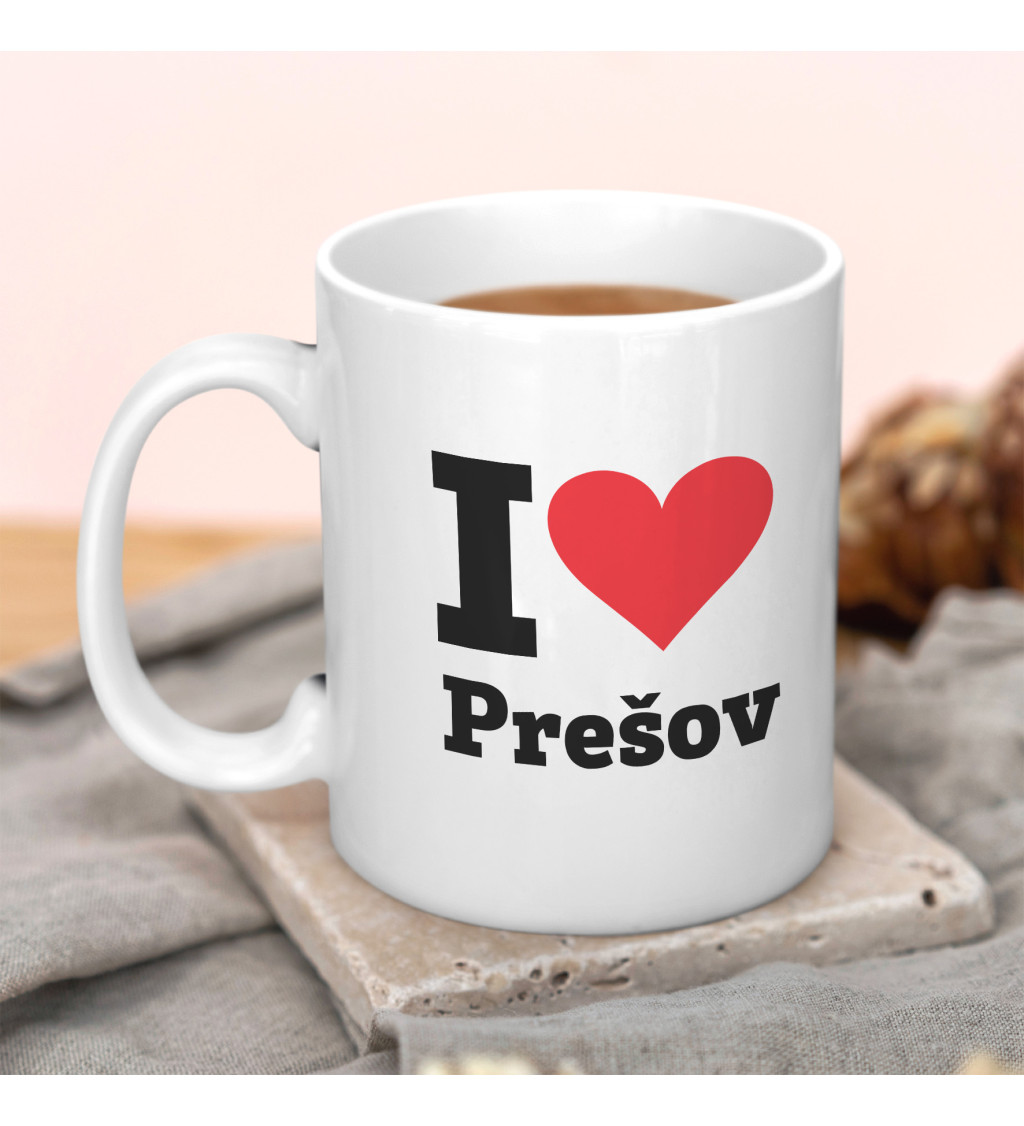 Hrnček I love Prešov