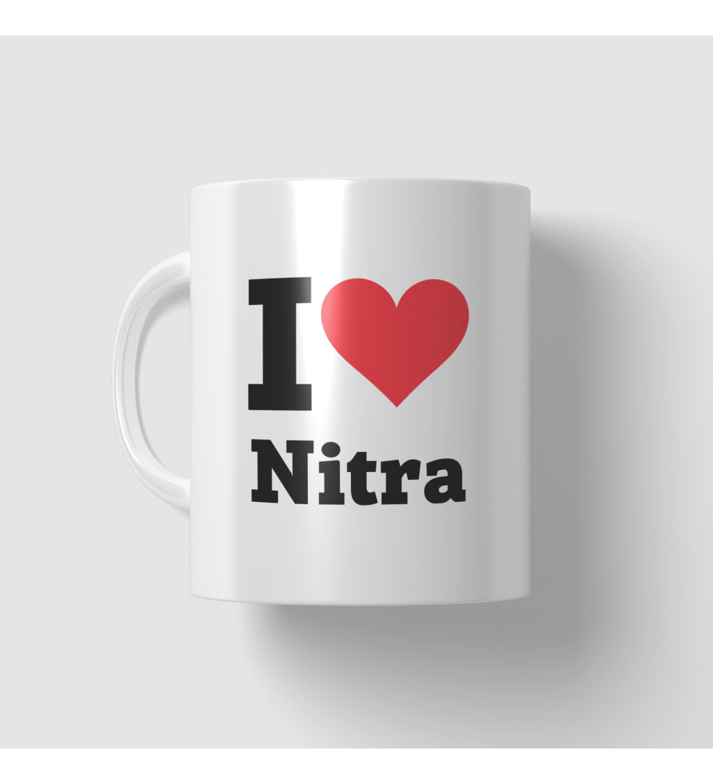 Hrnček I love Nitra