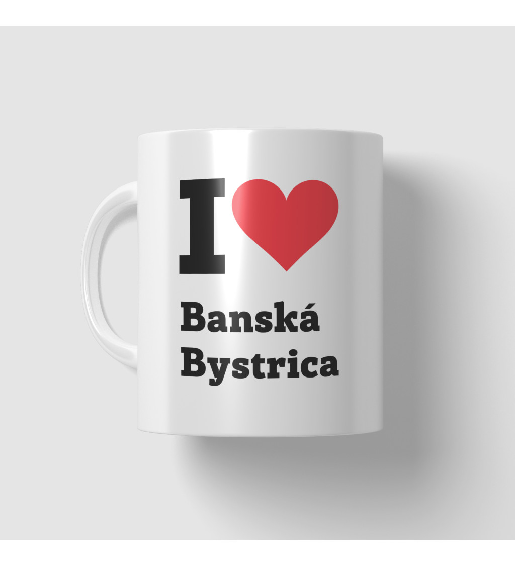 Hrnček I love Banská Bystrica