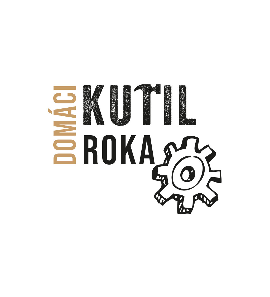 Pánske tričko biele - Kutil roka