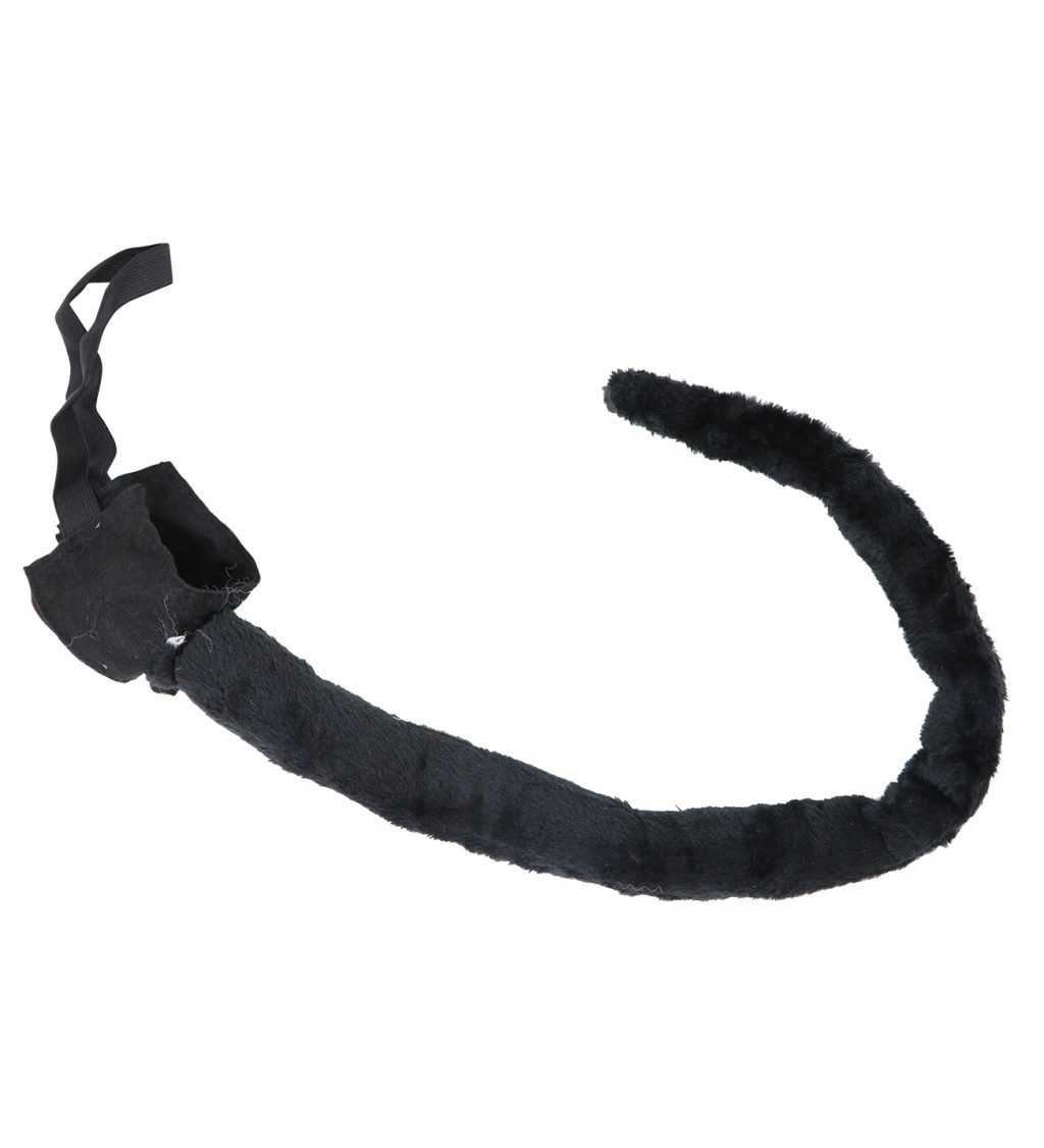 Mačací chvost v čiernej farbe