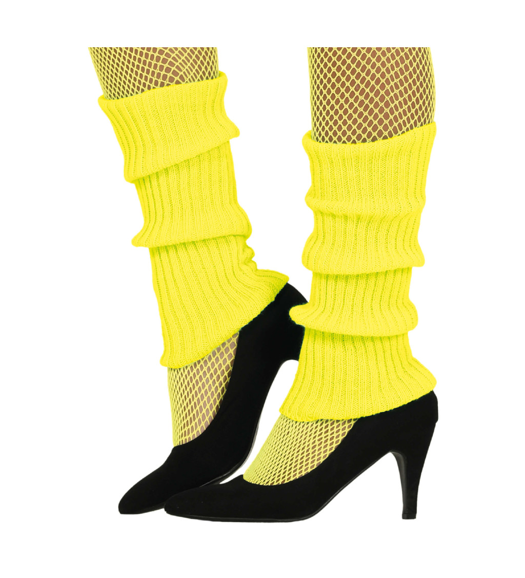 Žlté návleky na nohy