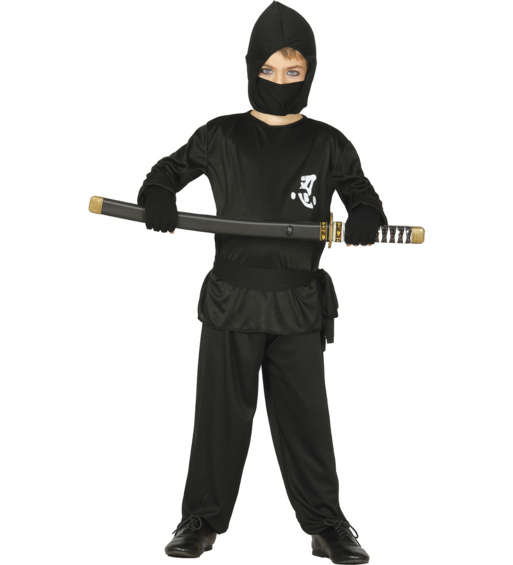 Detský kostým ninja M