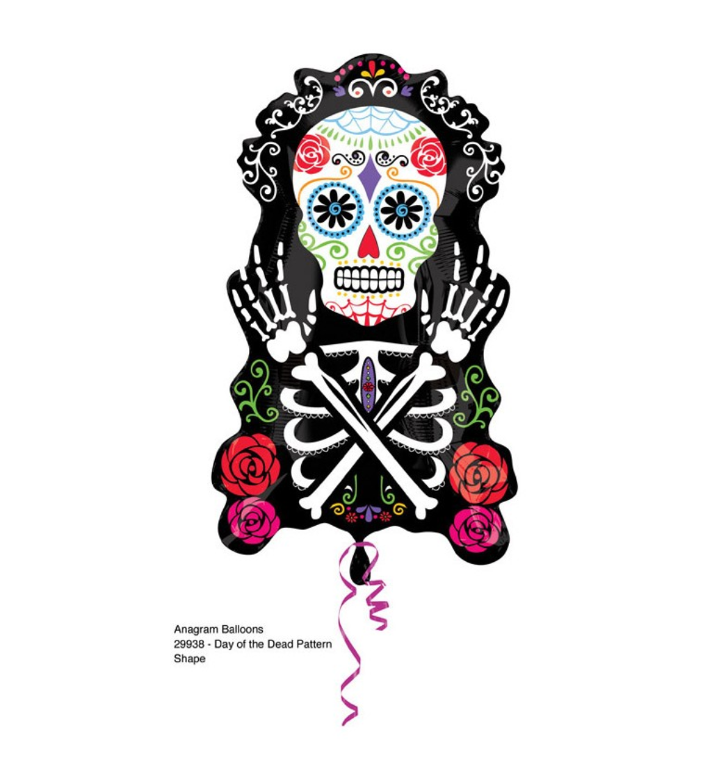 Balónik Day of the Dead - veľký