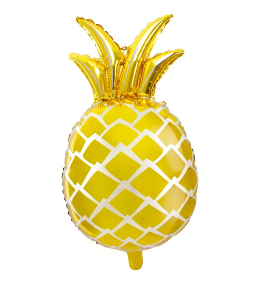 Fóliový balón Zlatý ananás