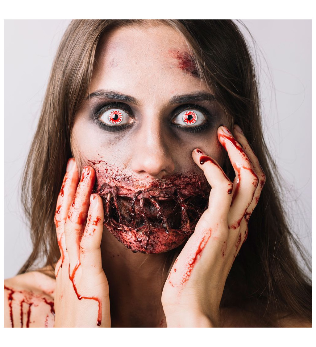 Kontaktné šošovky jednodňové Bloody Mary