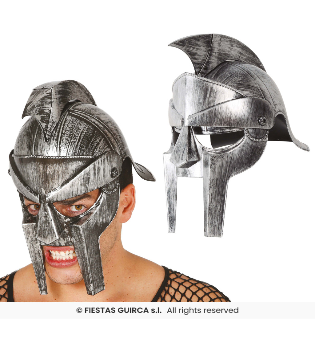 Gladiátorská prilba
