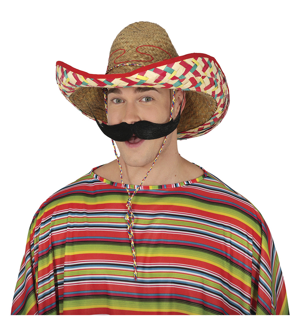 Mexický slamený klobúk
