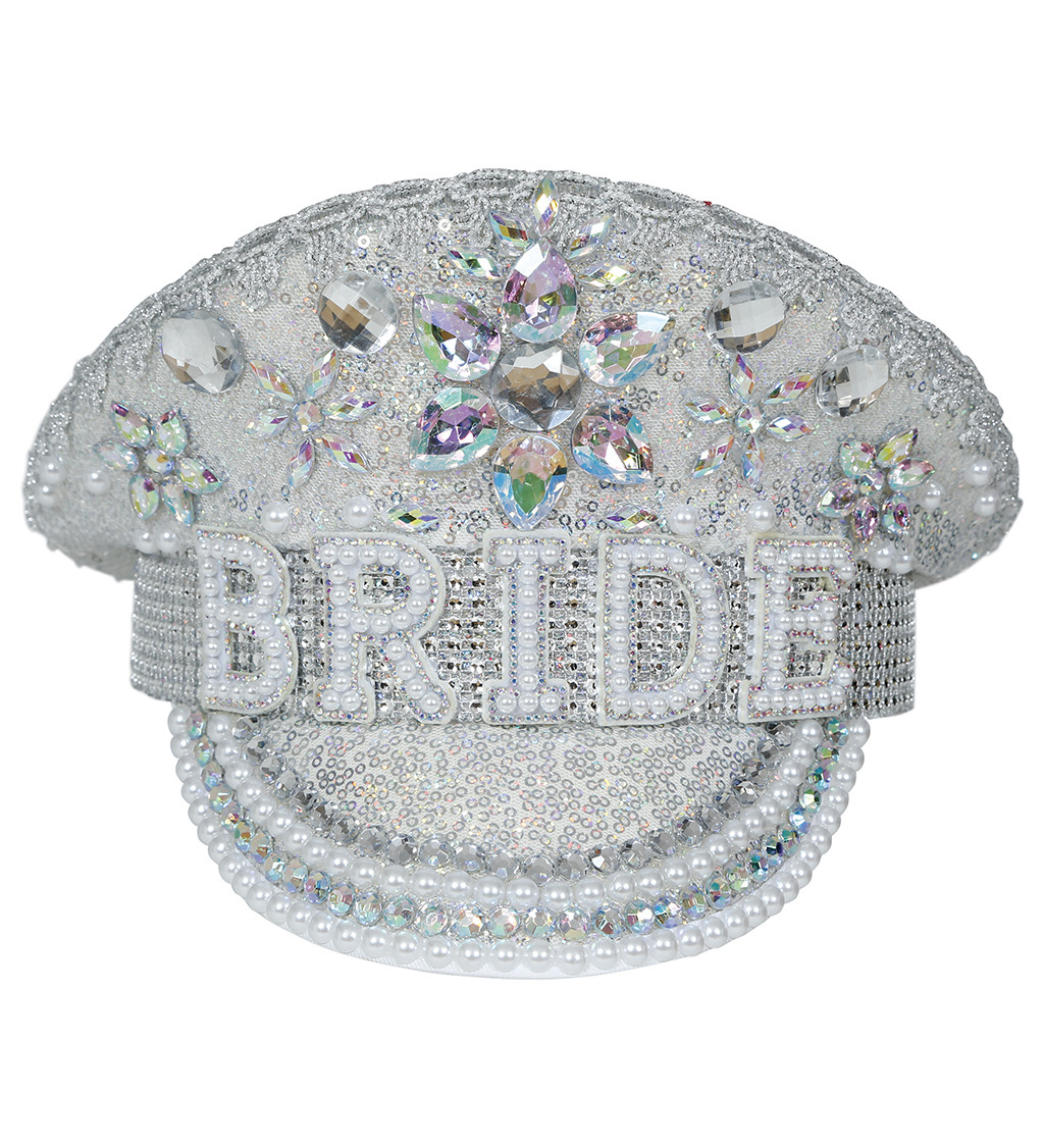 Kapitánska čiapka pre nevestu "Bride"