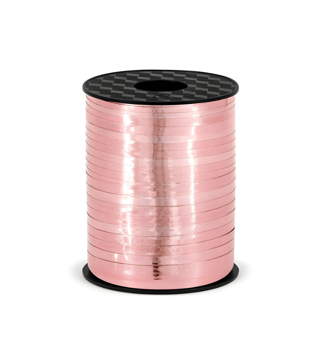 Stužka na balóniky - Rúžové zlato