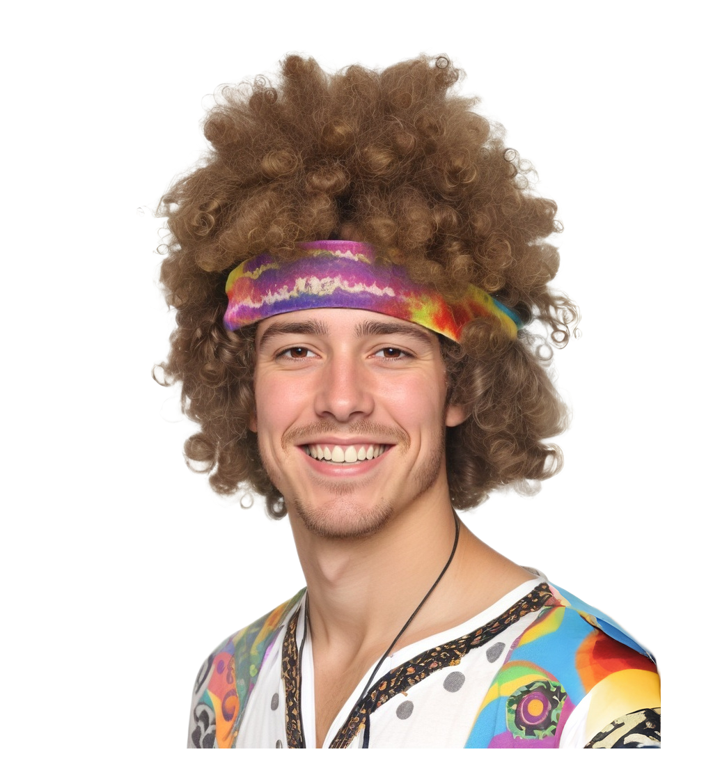 Pánska parochňa – hippie afro