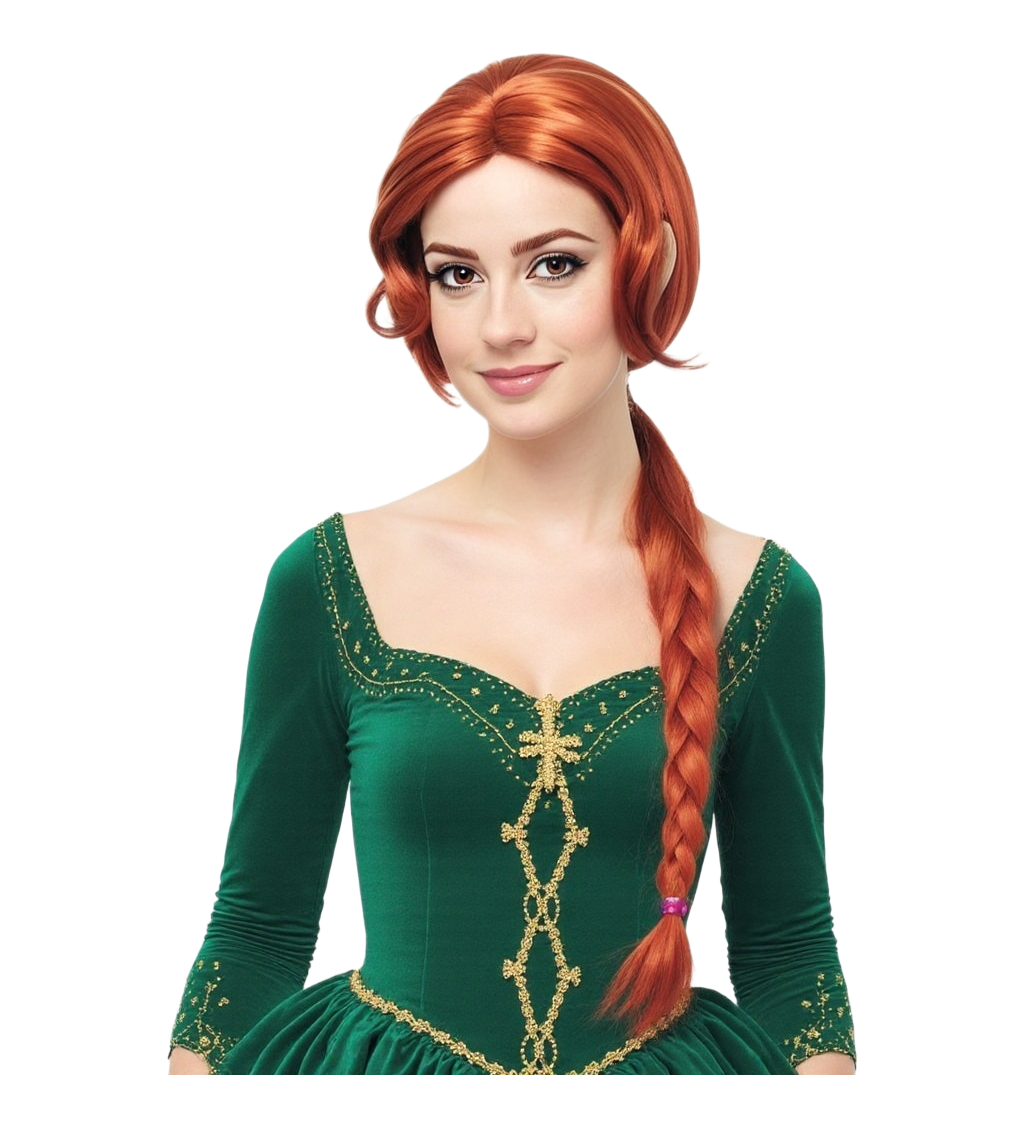 Dámska parochňa – zelená princezná