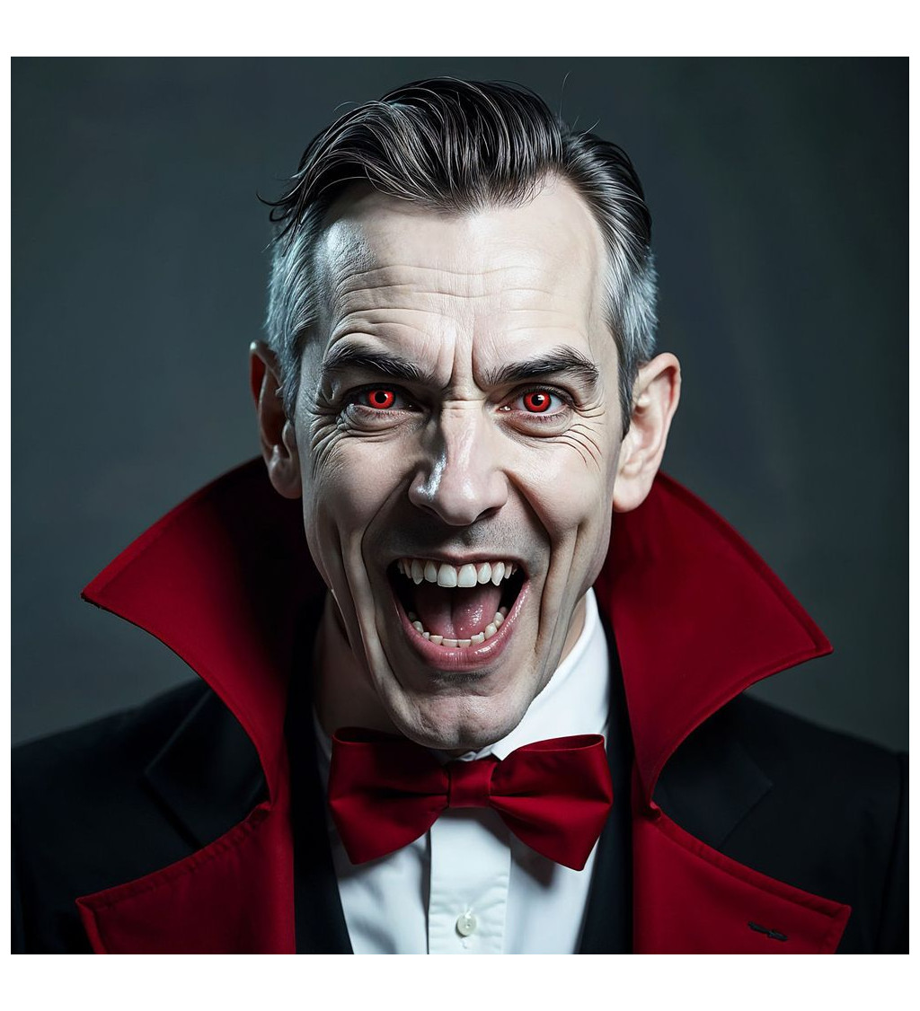 Kontaktné šošovky jednodňové Vampire Hunt