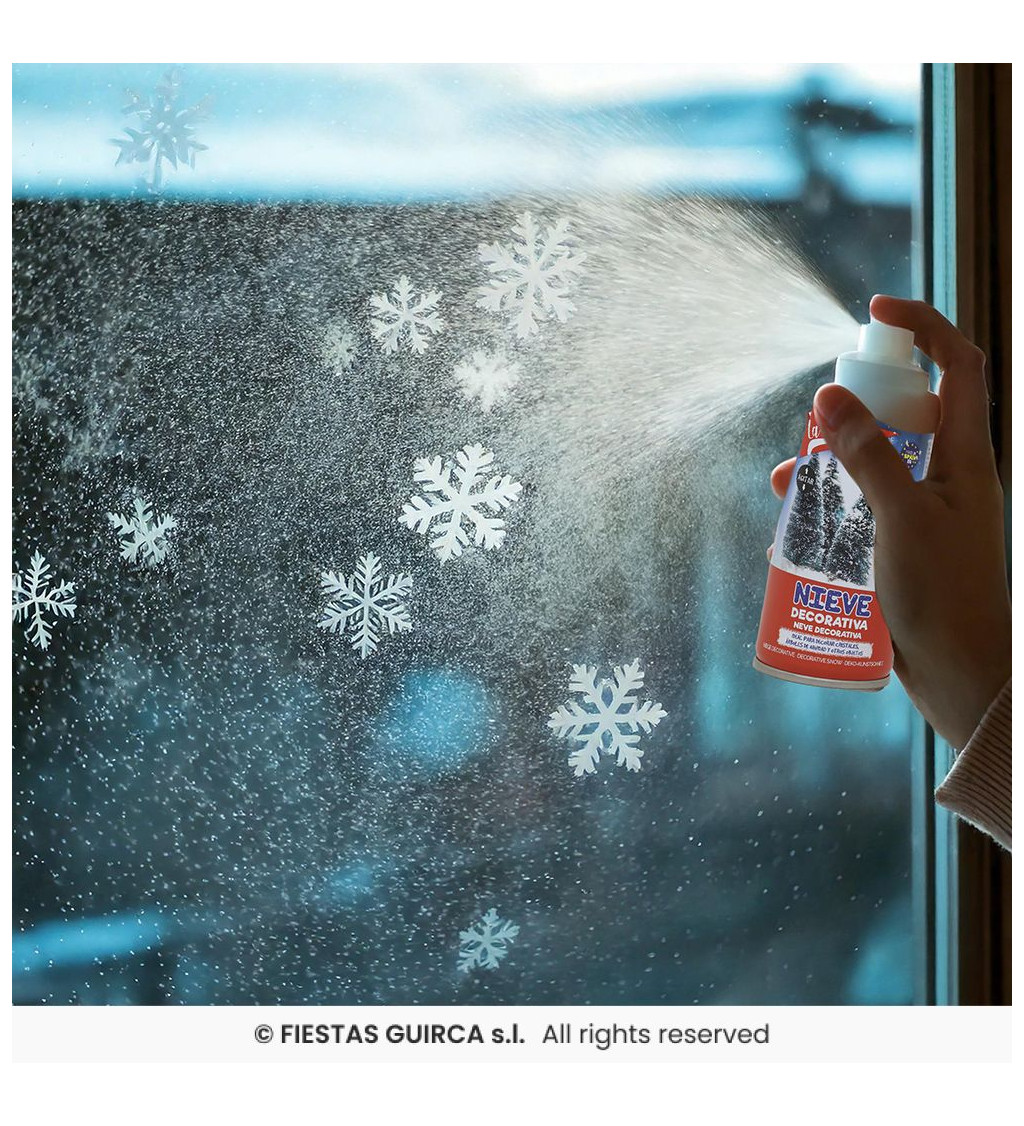 Umelý sneh v spreji