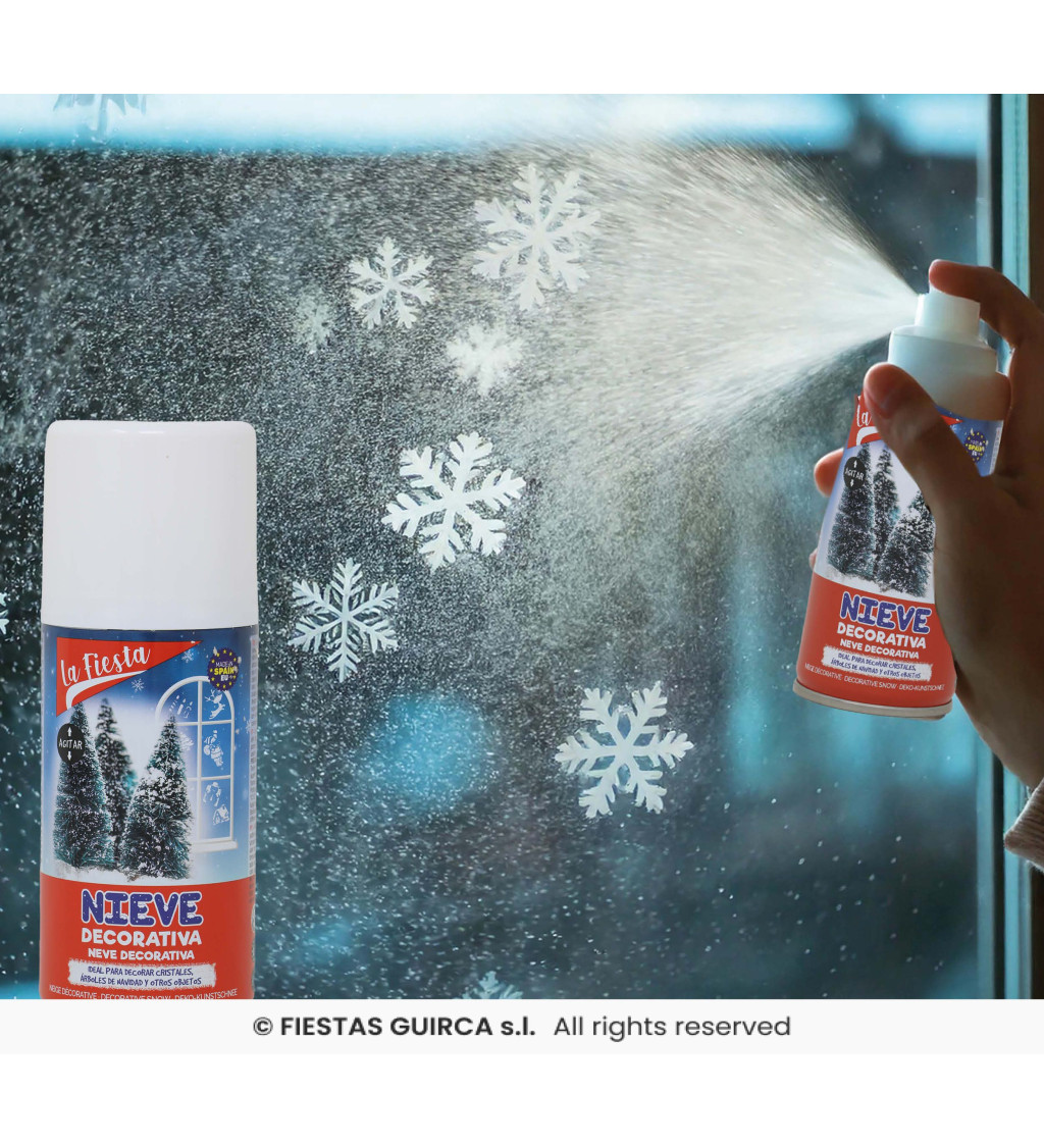 Umelý sneh v spreji