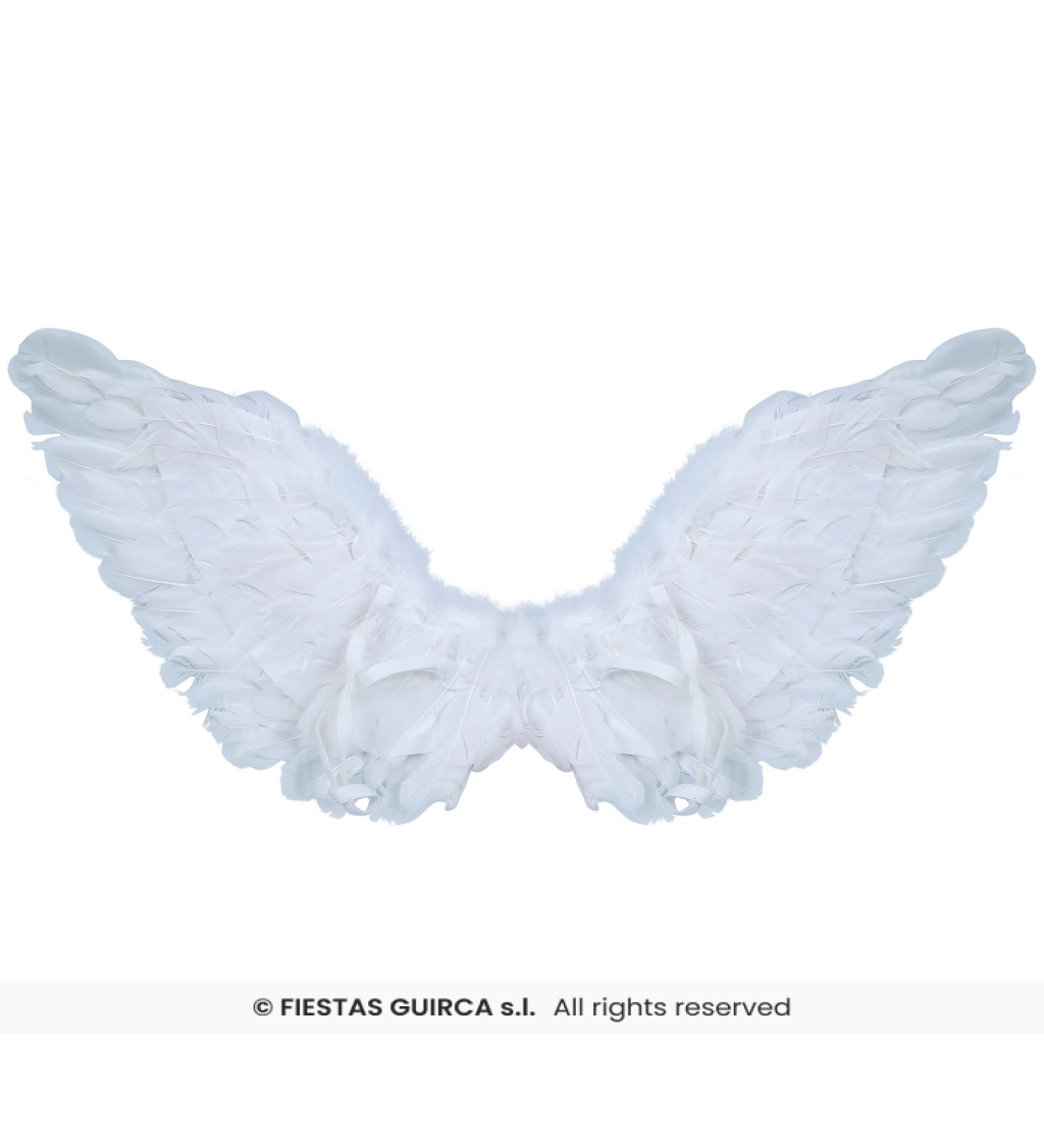 Biele anjelské krídla