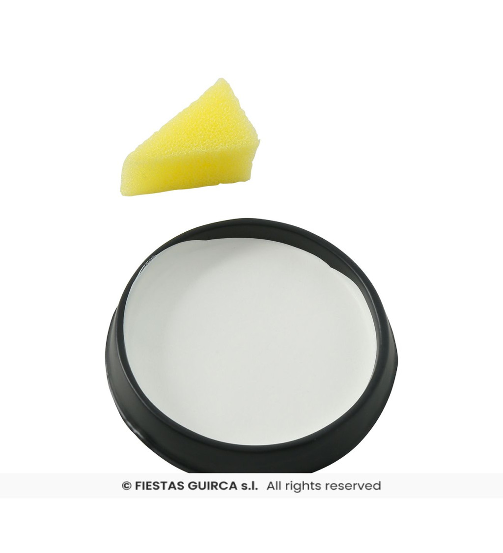 „Make-up s hubkou – biely