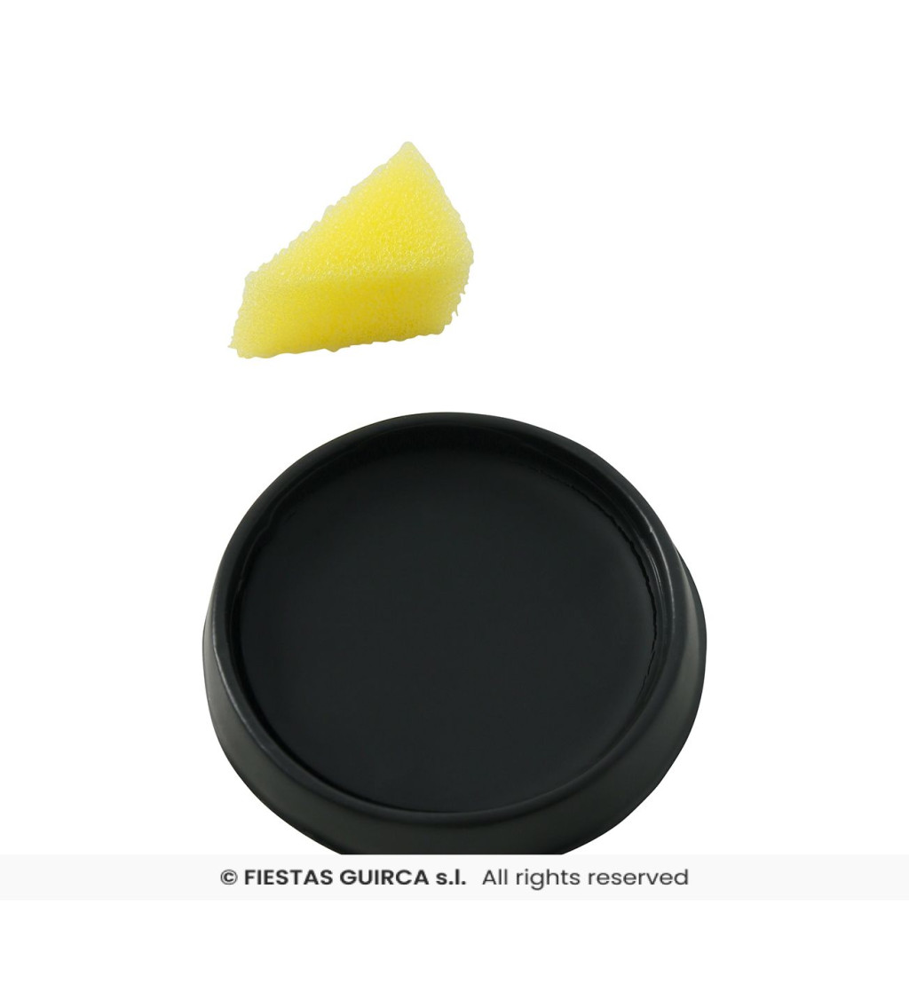 Make-up s hubkou – čierny