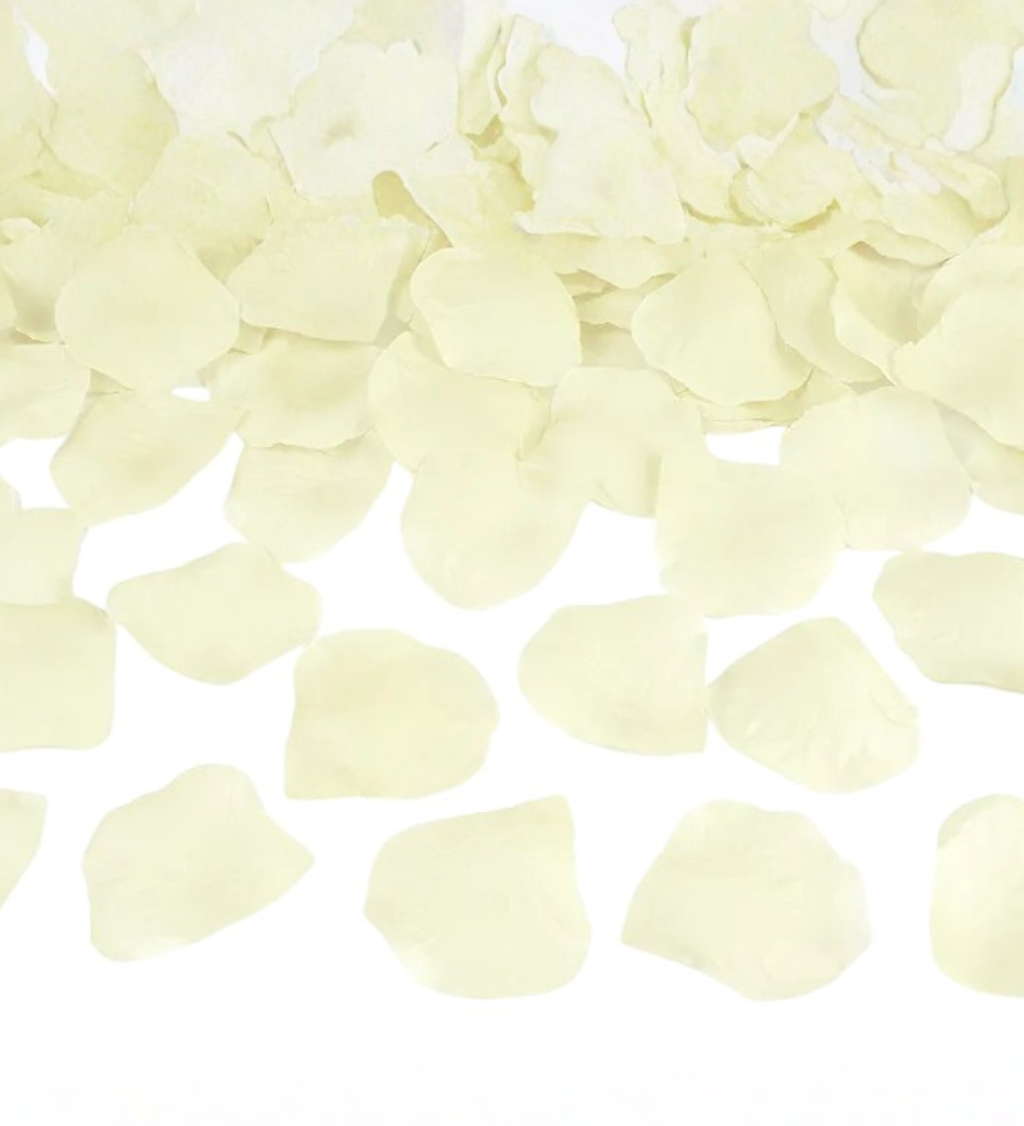 Okvetné lístky krémové