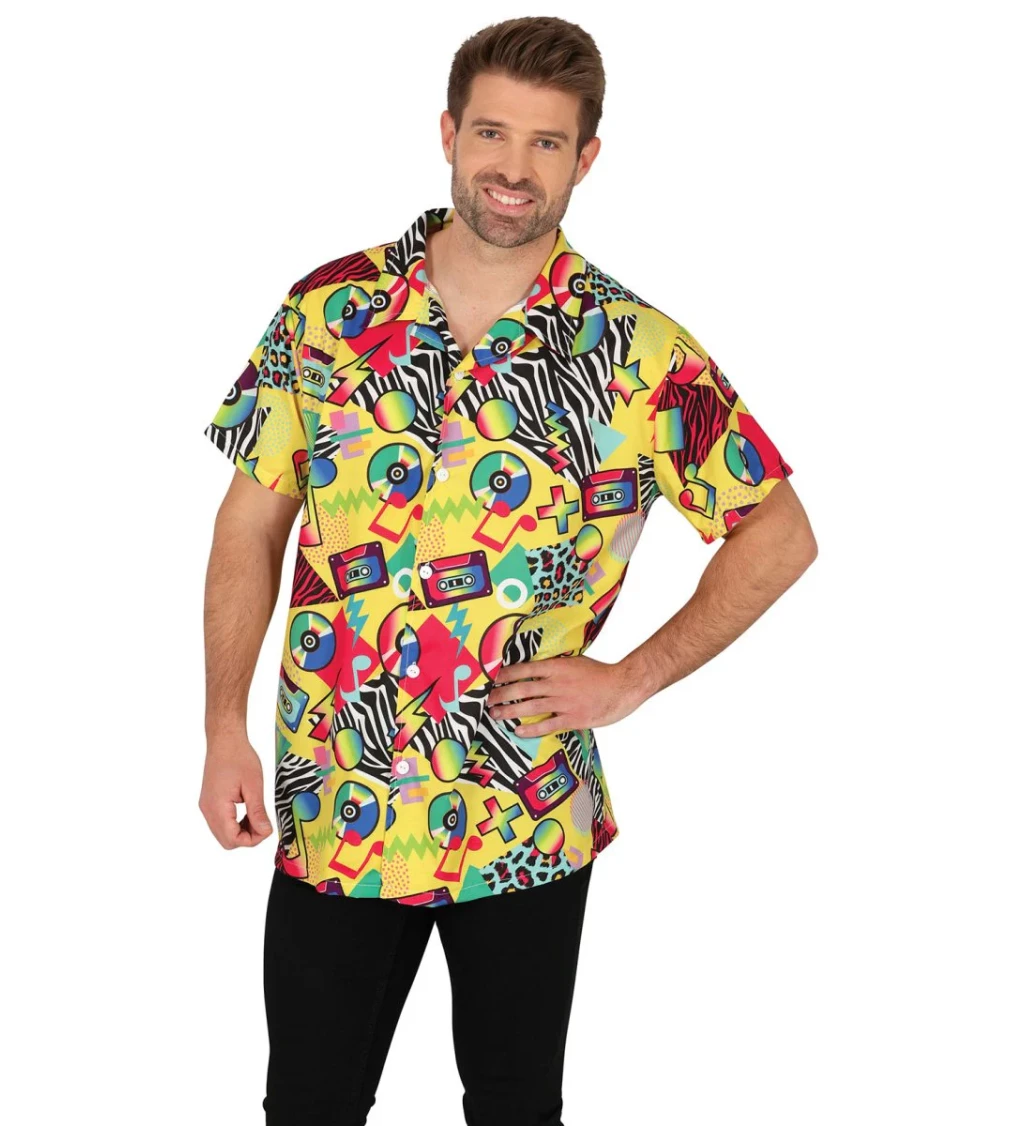 Pánsky kostým Retro košeľa