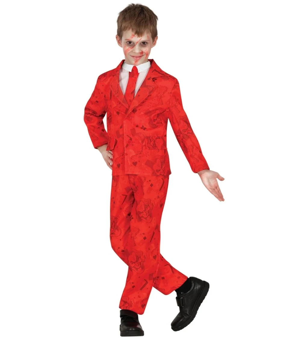 Detský kostým Červený oblek