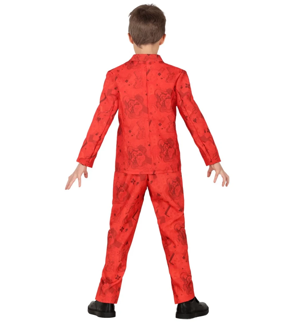 Detský kostým Červený oblek