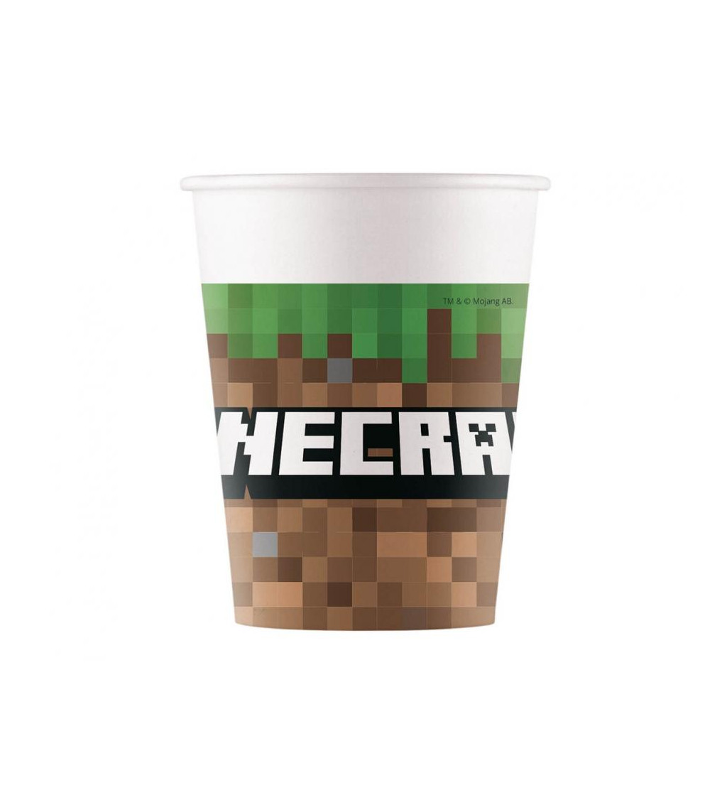 Papierové tégliky Minecraft