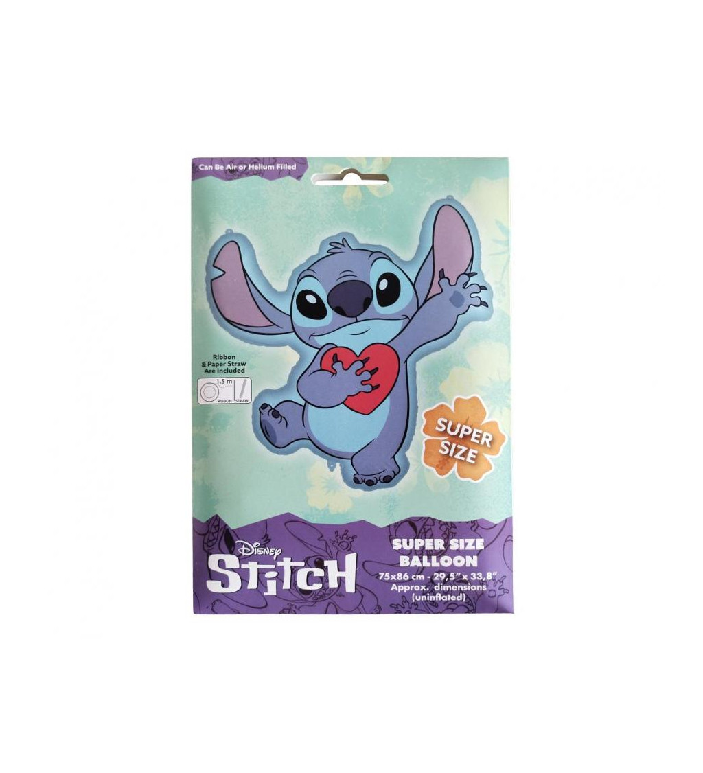 Fóliový balónik Stitch 86 cm