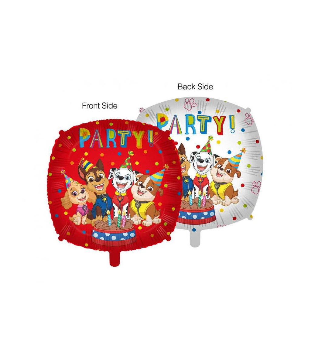 Fóliový balónik Paw Patrol párty 46 cm