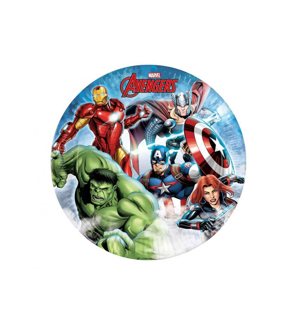 Papierové taniere Avengers