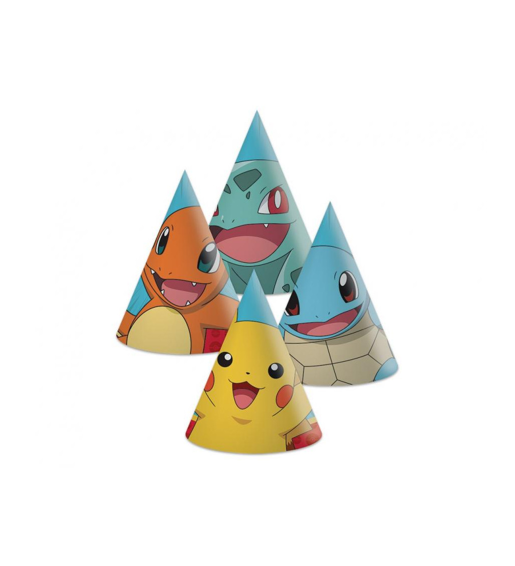 Papierové čiapky Pokémon