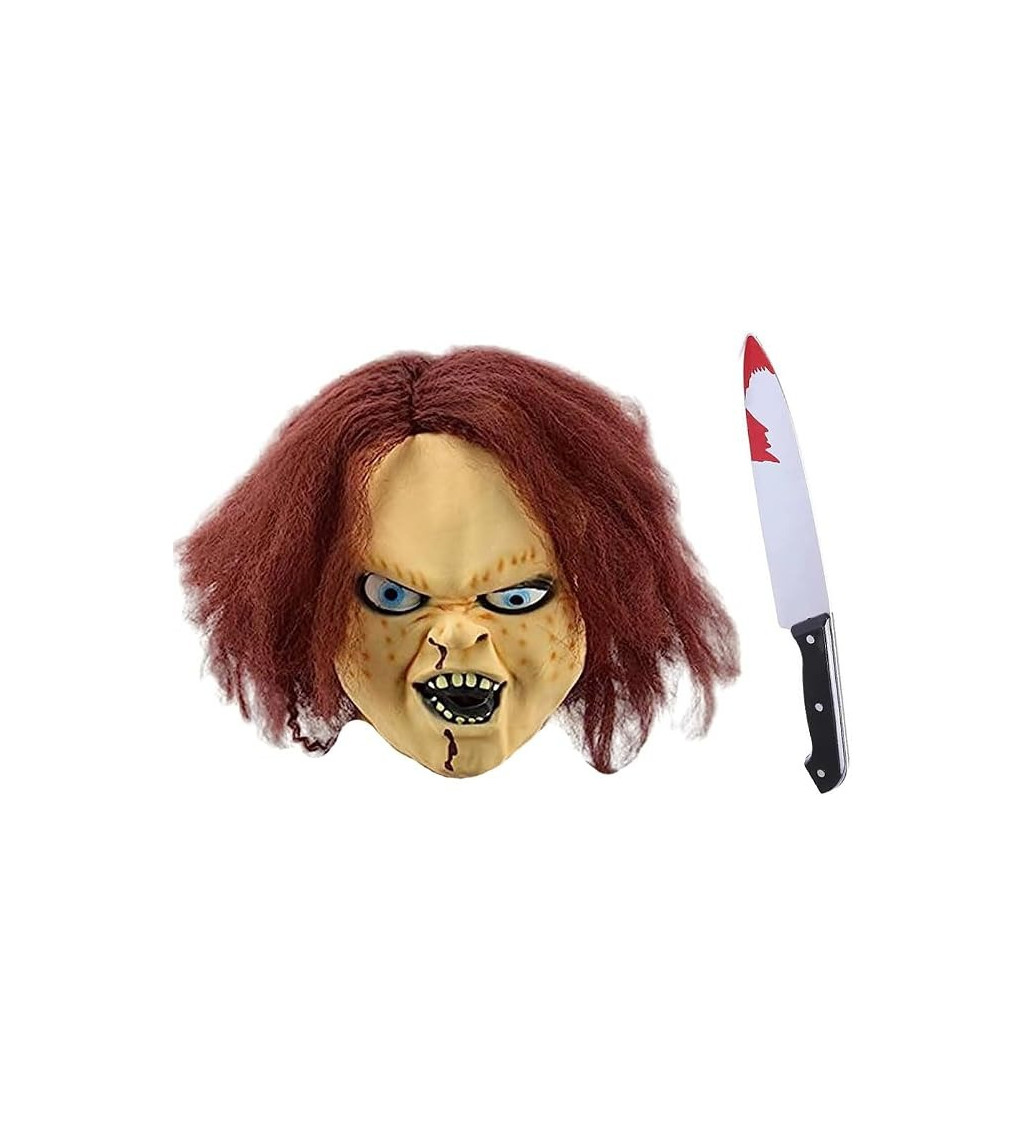 Hororová maska bábiky