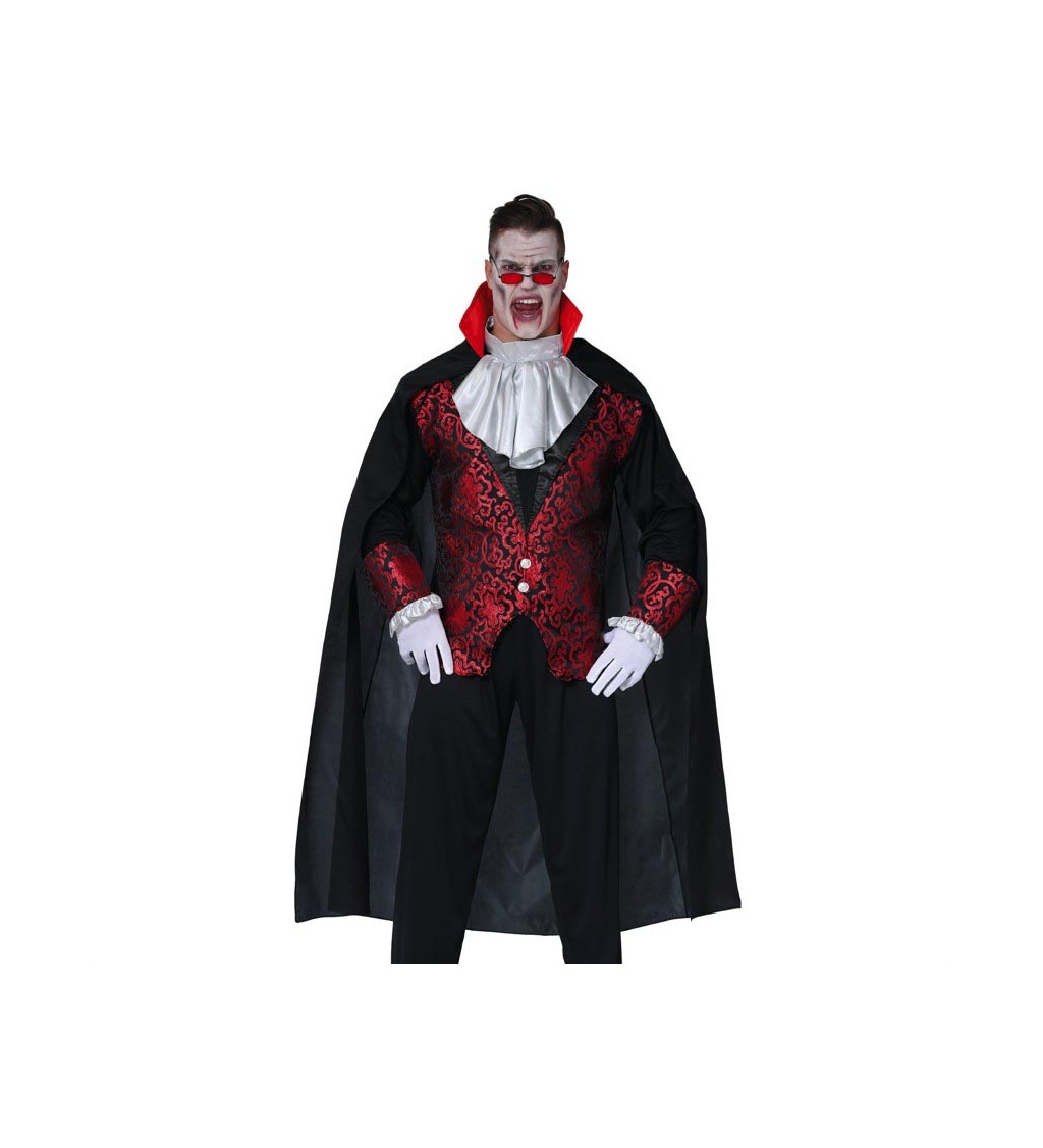 Čierny plášť 140 cm