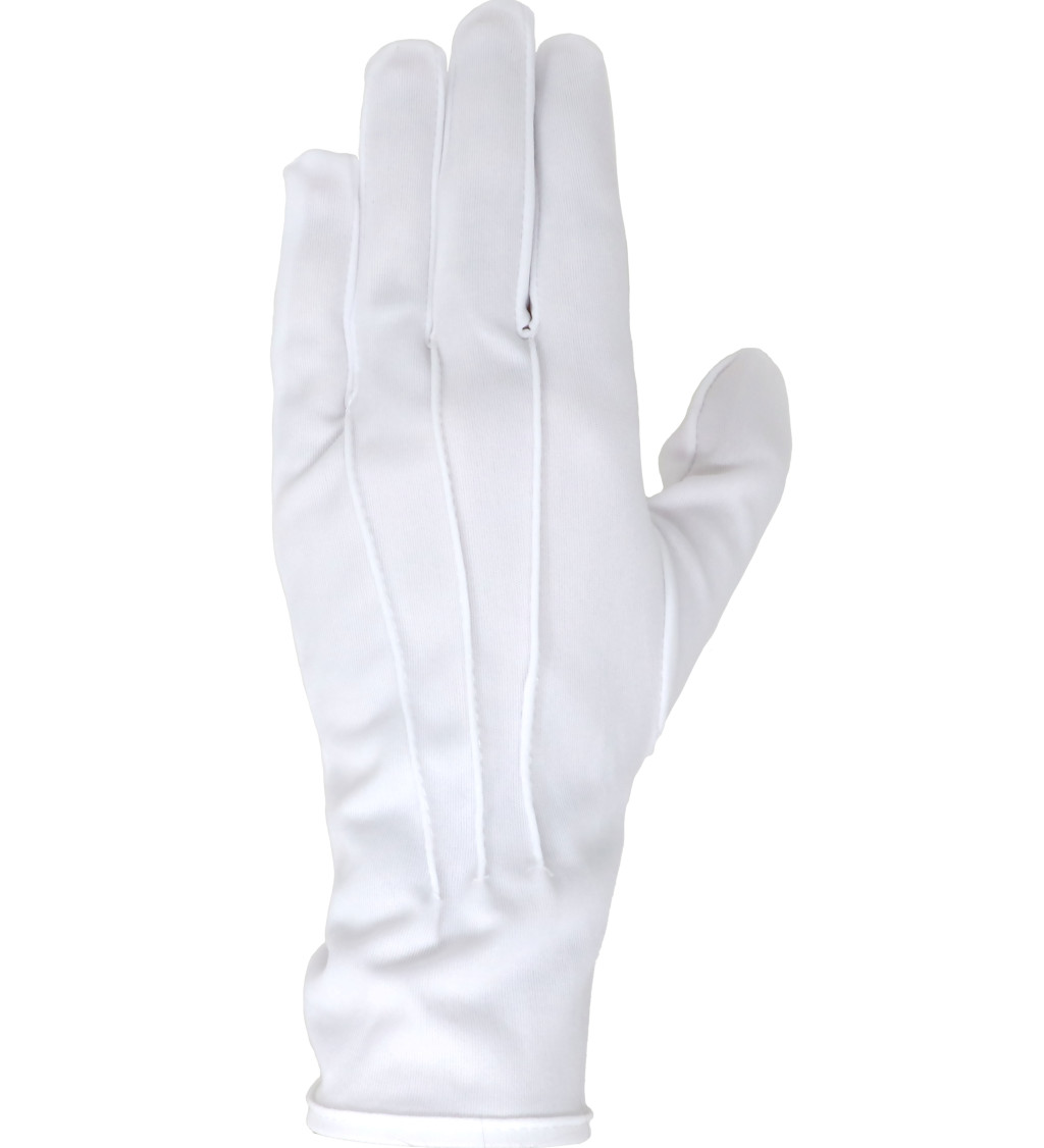 Biele rukavice 24 cm