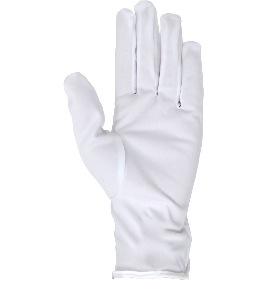 Biele rukavice 24 cm