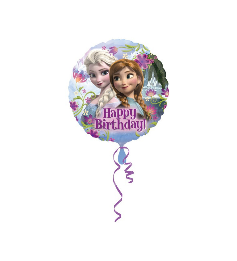 Fóliový balónik s motívom Frozen