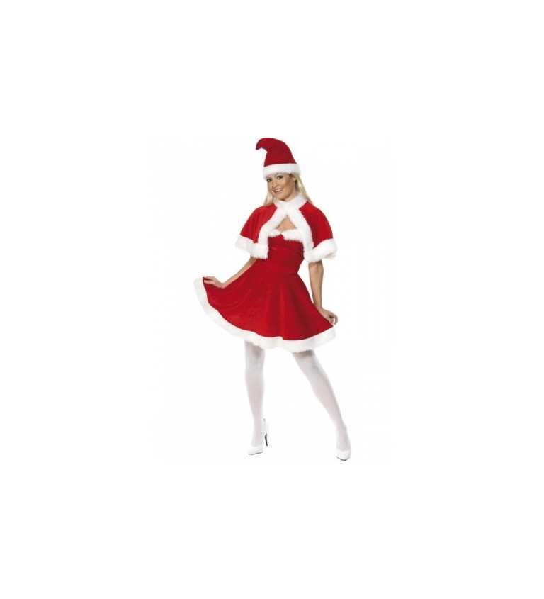 Kostým pre ženy - Miss Santa delux