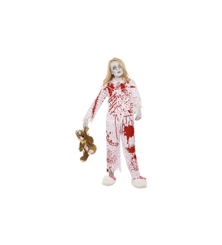 Detský kostým - Zombie v pyžame