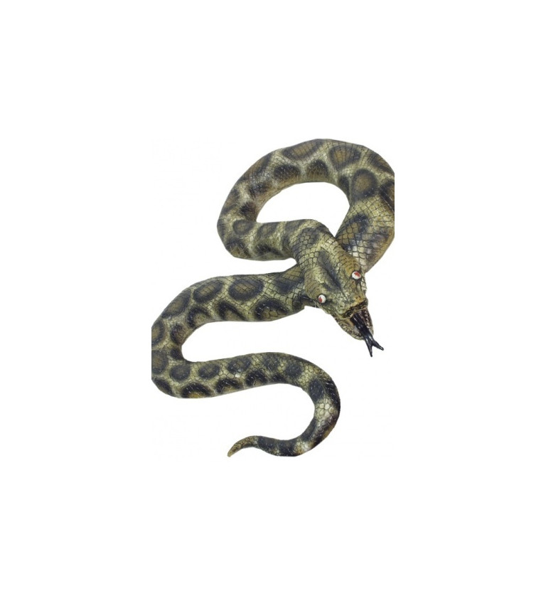Dekorácia Obrovský had