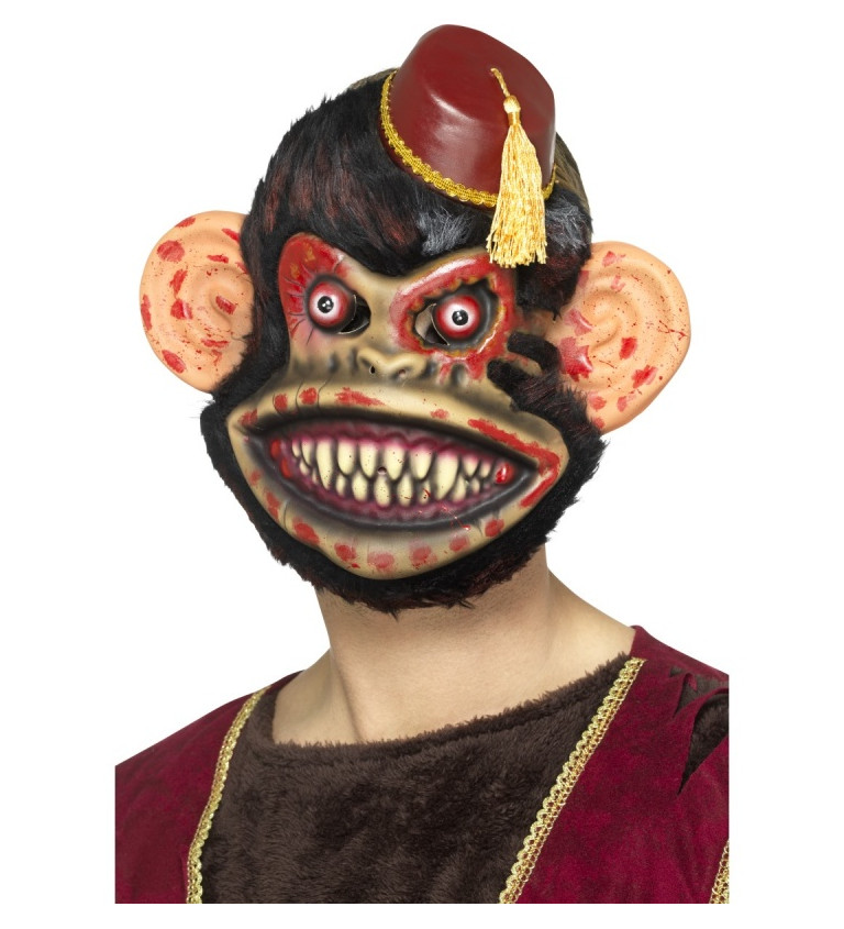 Plastická maska Krvilačná opica