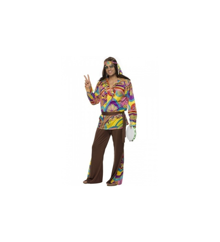 Kostým pre mužov - Hippie pánsky